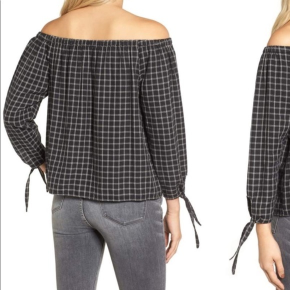 Madewell off the shoulder top - Picture 4 of 4